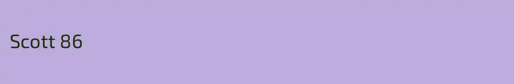 Scott 86